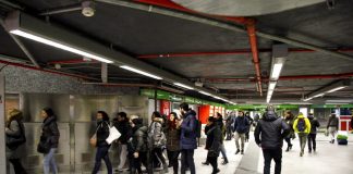 Paura alla metro di Roma