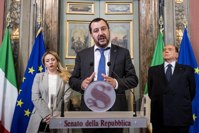 Salvini consultazioni governo centrodestra