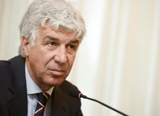 Calcio, ultras Atalanta a Gasperini: resta con noi