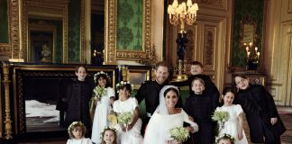 Le prime foto ufficiali di Harry e Meghan sposi