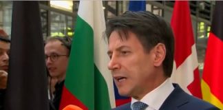 Giuseppe Conte a Bruxelles