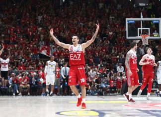 Basket, finale scudetto: Milano trionfa di misura su Trento in gara5: domani primo matchpoint