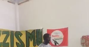 La conferenza stampa dei centri sociali di Caserta