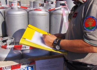 Ischia (Napoli), sequestrate 26 bombole di gas fuorilegge