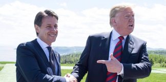 Giuseppe Conte e Donald Trump