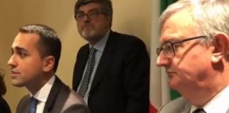 Luigi Di Maio e Nino De Masi