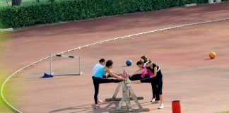 Si suda per prepararsi alla prova costume