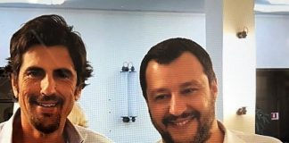 Il deputato Gianluca Cantalamessa insieme al ministro Matteo Salvini