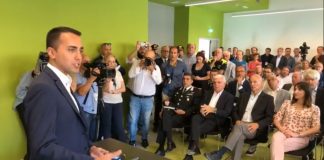 Luigi Di Maio a Fabriano