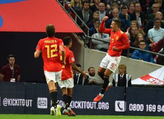Nations League: la Spagna espugna Wembley, spavento per Shaw