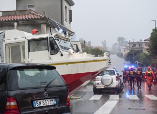 Maltempo, bomba d’acqua sulla statale Gela-Catania