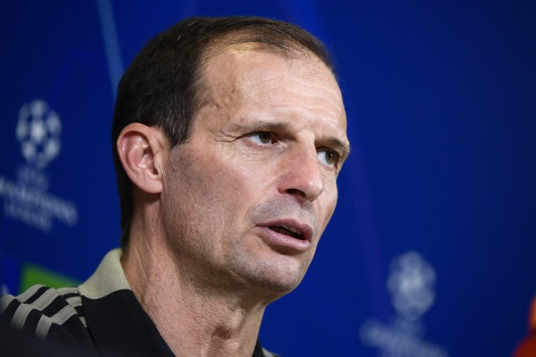 Juve, Allegri ‘dimentica’ la Champions: “Battere il Frosinone, CR7 c’è”