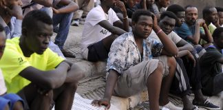 Sgombero al piazzale Maslax