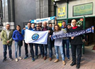 Passione senza confini per il Napoli, i fan club si mobilitano in tutto il mondo per la sfida al Liverpool