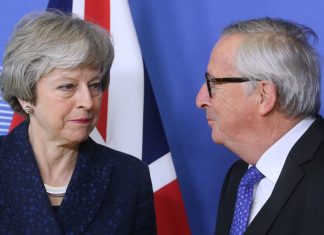 Brexit, nuovi colloqui Juncker-May su ritiro