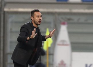 Calcio Sassuolo, De Zerbi: “Non ho mai pensato di cambiare, il Sassuolo è un club ambizioso e serio”