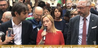 Giorgia Meloni Fratelli d'Italia no allo Ius soli