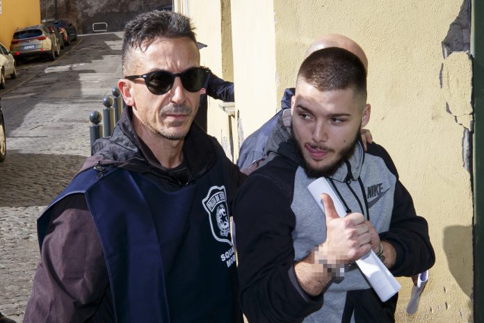 Omicidio Luca Sacchi: I due giovani arrestati entrano nel carcere di Regina Coeli