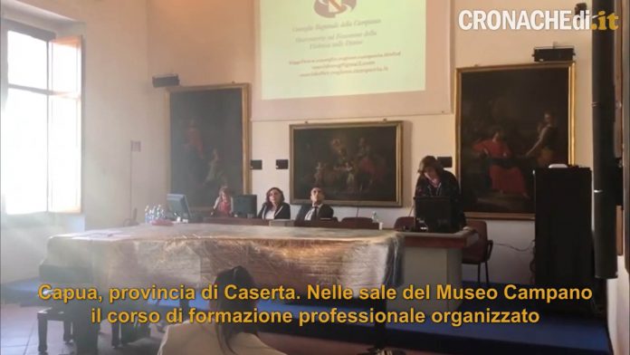 Capua, Museo Campano. Corso di formazione per giornalisti sulla violenza di genere organizzato dall'Ordine dei giornalisti della Campania e da Cronache