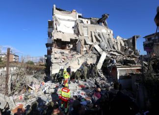 Albania, protezione civile: “Oltre 200 uomini partiti per Tirana e Durazzo”