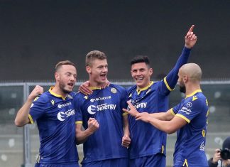 Serie A, il Verona non si ferma più: tris al Lecce e sogno Europa