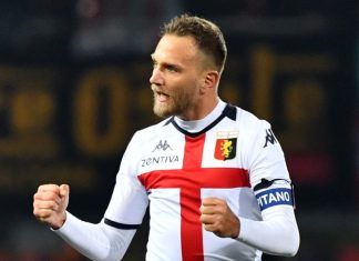 Calcio Genoa, Criscito: “Grande prestazione, mai mollare”