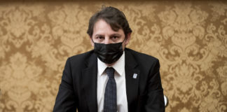 Foto Roberto Monaldo / LaPresse 29-10-2020 Roma Politica Camera dei Deputati - Presentazione del XIX Rapporto annuale Inps Nella foto Pasquale Tridico (pres. Inps) Photo Roberto Monaldo / LaPresse 29-10-2020 Rome (Italy) Presentation of the Inps annual report In the pic Pasquale Tridico