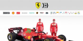 Foto Ufficio Stampa Ferrari/LaPresse 10 marzo 2021 Maranello, Italia sport Ferrari, svelata la monoposto per il Mondiale 2021: è la SF21 di Leclerc e Sainz Nella foto: la nuova Ferrari SF21 con Leclerc e Sainz Photo Ferrari Press Office/LaPresse march 10, 2021 Maranello, Italy sport Ferrari unveiled their race car for the 2021 Formula One season, the SF21, in an online event today. in the photo: the new Ferrari SF21 with Leclerc and Sainz DISTRIBUTION FREE OF CHARGE-NOT FOR SALE