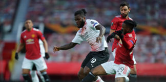 ESCLUSIVA MILAN Foto LaPresse - Spada 11 Marzo 2021 - Manchester (Inghilterra ) Sport Calcio A.C. Milan- Stagione 2020-2021 - Europa League Ottavi di finale Manchester United vs Ac Milan Nella foto: Franck Kessie EXCLUSIVE MILAN Photo LaPresse - Spada March 11, 2021 Manchester (England) Sport Soccer A.C. Milan- Stagione 2020-2021 - Europa League Ottavi di finale Manchester United vs Ac Milan In the pic: Franck Kessie