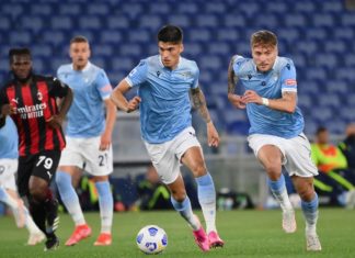 Serie A, Lazio resta in corsa per la Champions: Milan travolto 3-0, Correa show
