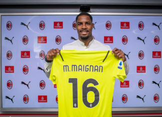 Calcio, Milan: ufficiale arrivo Maignan, contratto fino al 2026