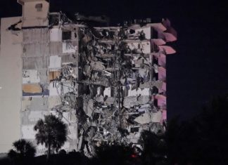 Usa, almeno 4 morti e 159 dispersi in crollo edificio vicino Miami