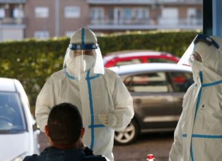 Covid, 141.640 test nelle ultime 24 ore: tasso positività risale allo 0,57%