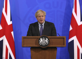 Covid, calano contagi per il settimo giorno. Johnson: “Cautela”