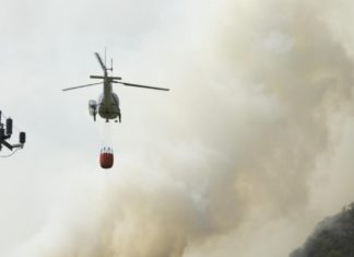 Incendi: due elicotteri e un Canadair in azione in provincia Savona