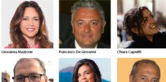 Giovanna Mazzoni, Francesco De Giovanni, Chiara Capretti, Roberto Marino, Maria Chinaglia e Gennaro Albanese