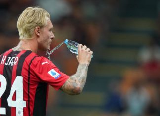 Calcio, Kjaer: “Milan ora la più forte d’Italia, vorrei finire la carriera qui”