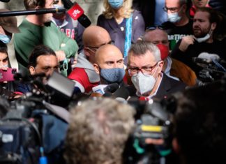 Green Pass, Landini: “Grazie Draghi. La sua visita ha un significato importante”