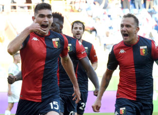 Calcio: Scamacca non basta, Genoa rimonta Sassuolo da 0-2 a 2-2