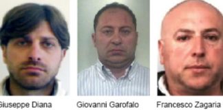 Giuseppe Diana, Giovanni Garofalo e Francesco Zagaria