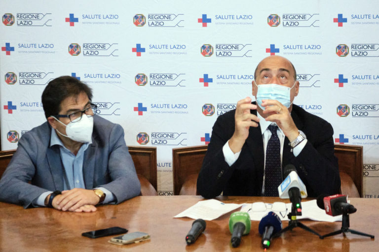 Covid, D’Amato: “Nel Lazio 867 nuovi casi, 4 decessi e 376 guariti”