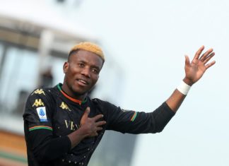 Calcio: colpo di scena del Venezia per la salvezza, Okereke stende il Bologna