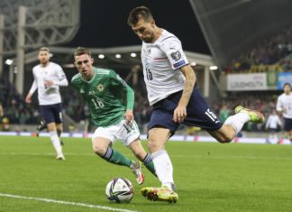 Calcio, l’Italia delude: 0-0 con l’Irlanda del Nord. Azzurri ai playoff per il Mondiale