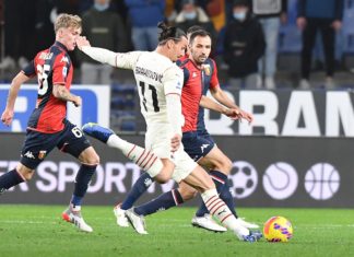 Calcio, il Milan ritrova il sorriso: Ibra e doppio Messias stendono il Genoa