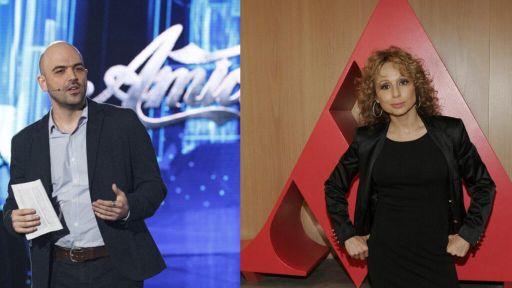 Roberto Saviano e Marina Berlusconi