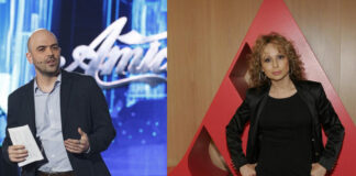 Roberto Saviano e Marina Berlusconi