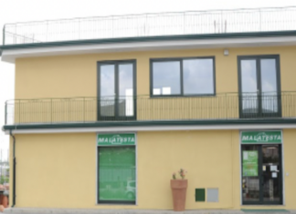 Fiamme negli uffici di Malatesta