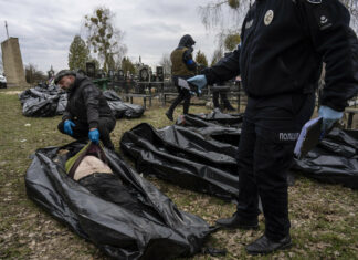 Guerra, scoperta nuova fossa comune a Bucha