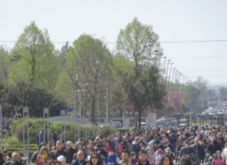 Pasquetta a Caserta, boom per i campetti Pasquetta a Caserta