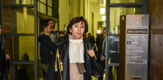 Processo Ruby ter in tribunale a Milano Foto LaPresse/Matteo Corner 16/12/2019 Milano (Italia) Cronaca Processo Ruby ter in tribunale Nella foto: Tiziana Siciliano Photo LaPresse/Matteo Corner December 16.2019 Milan (Italy) News Ruby ter trial in court In the photo: Tiziana Siciliano